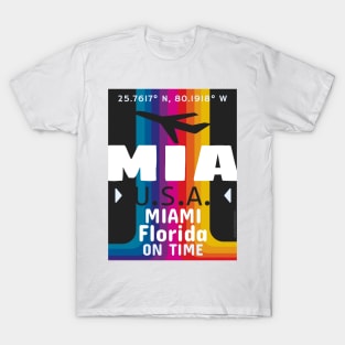 MIA airport Florida 28092021 T-Shirt